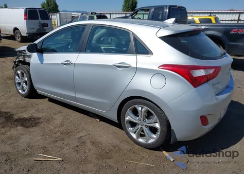 2013 Hyundai Elantra Gt from USA, damaged, VIN KMHD35LE2DU121801
